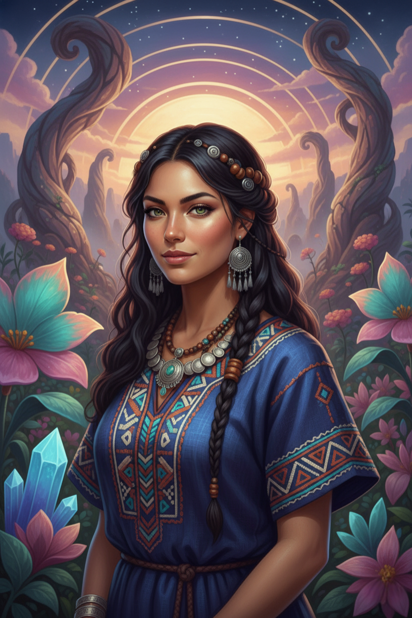Bohemian Queen, Crystal Bloom (Diamond Painting) Diamond Painting kit