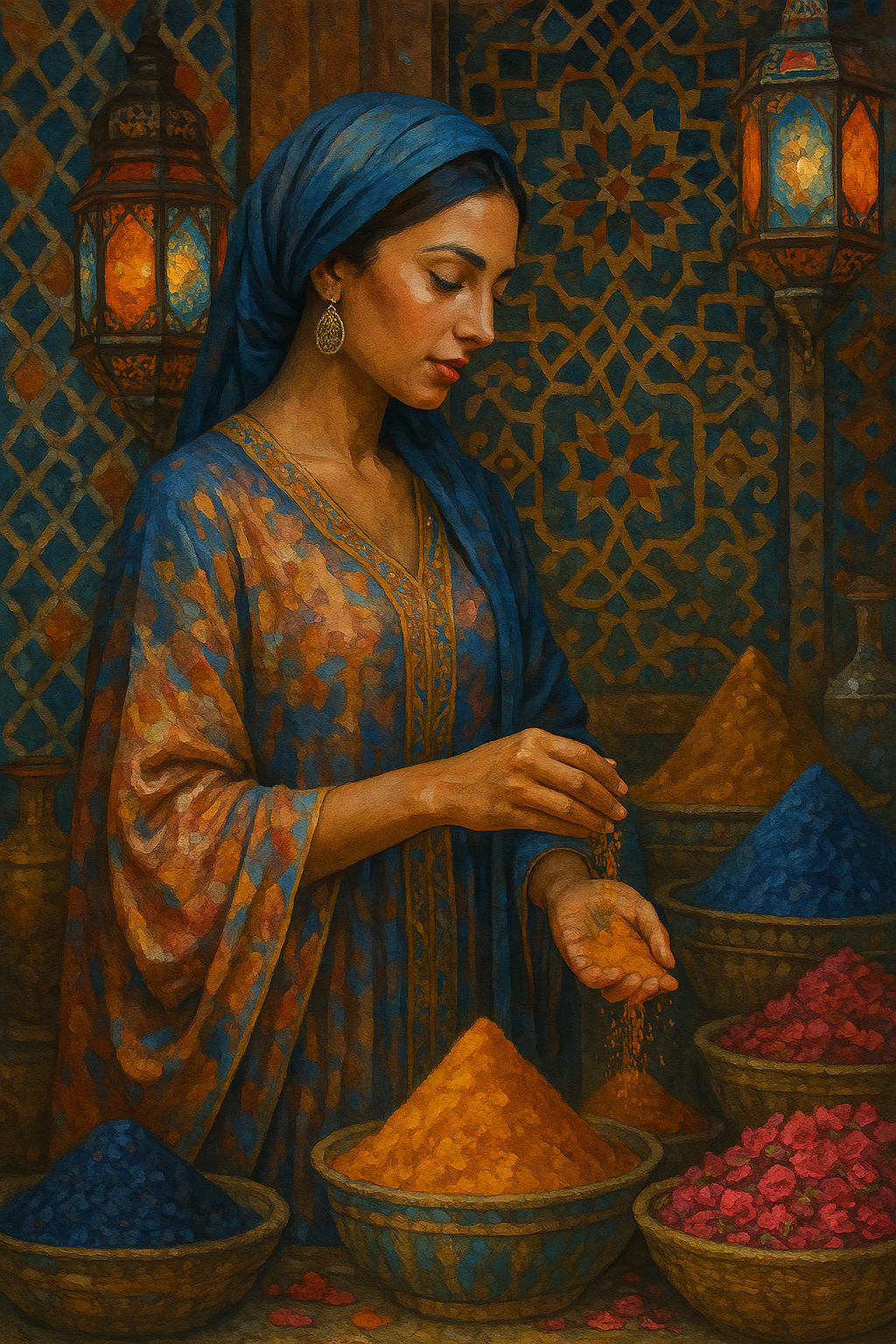 Moroccan Spice Dream (Diamond Painting) Diamond Painting kit