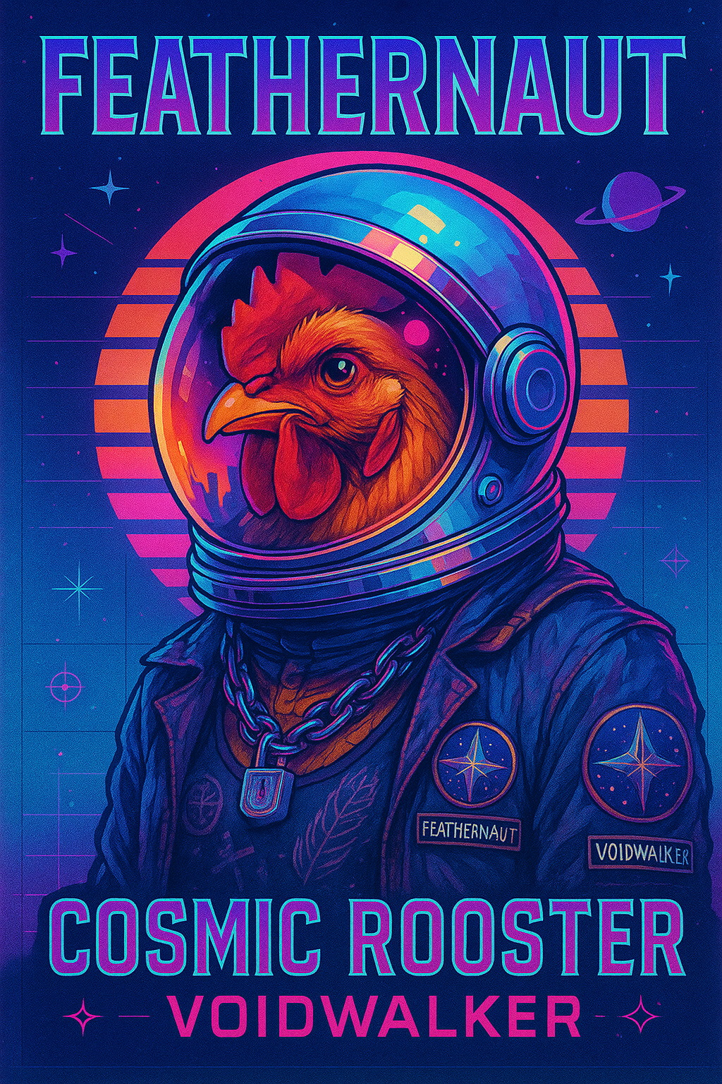 Cosmic Rooster (Diamond Painting) Diamond Painting kit