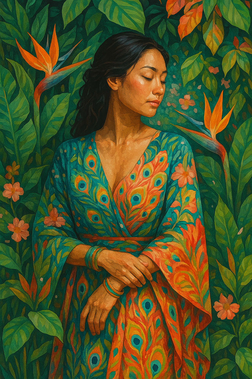 Jungle Bloom (Diamond Painting) Diamond Painting kit