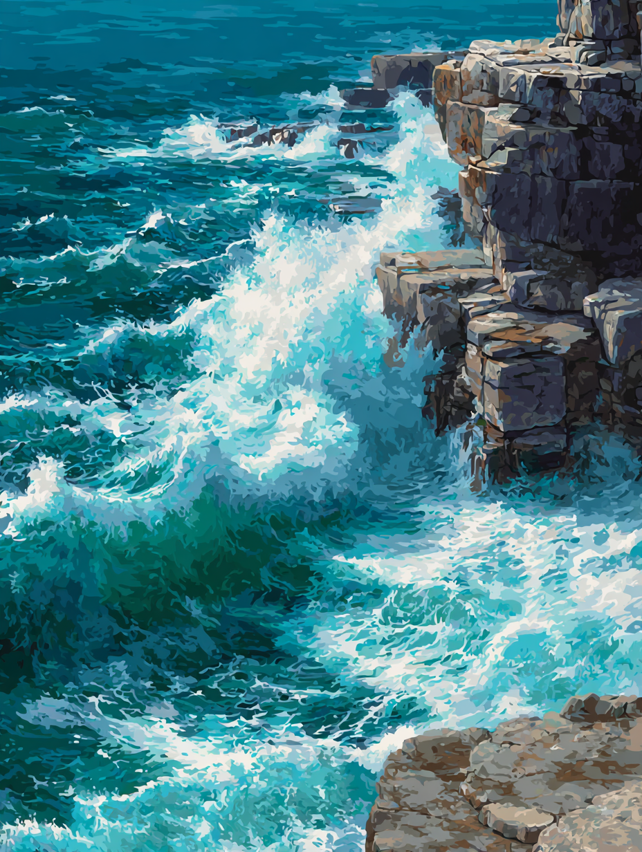 Sea of Fury (Diamond Painting) Diamond Painting kit