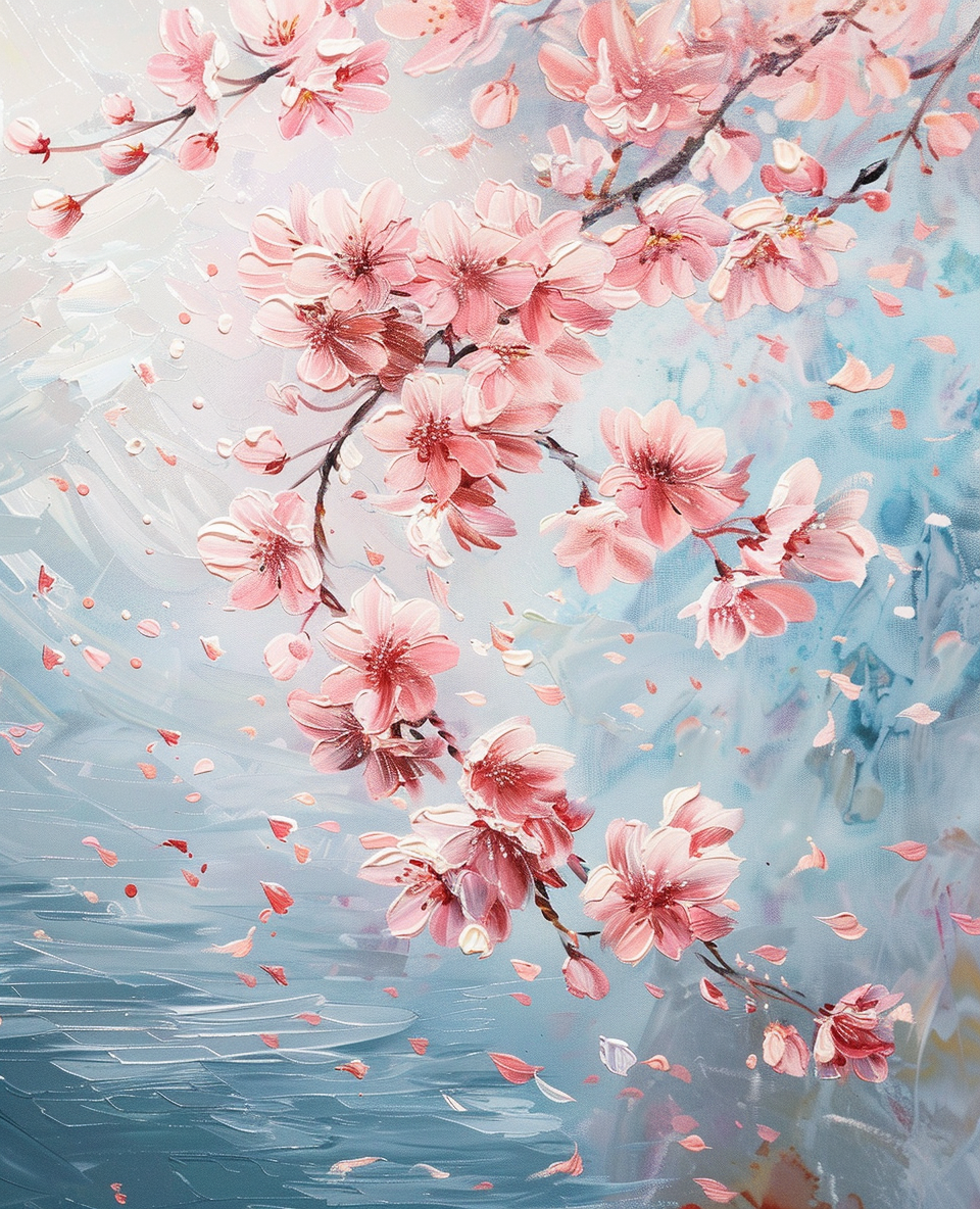 Soft Blossom Petals (Diamond Painting) Diamond Painting kit