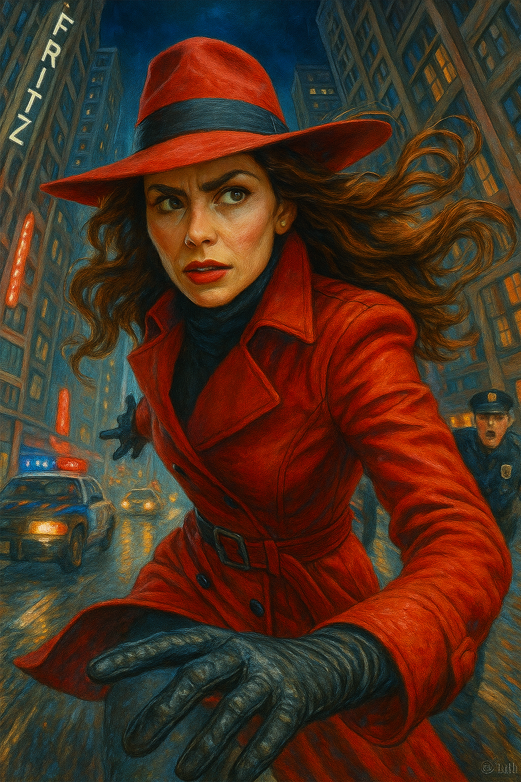 The Spy in Red (Diamond Painting) Diamond Painting kit