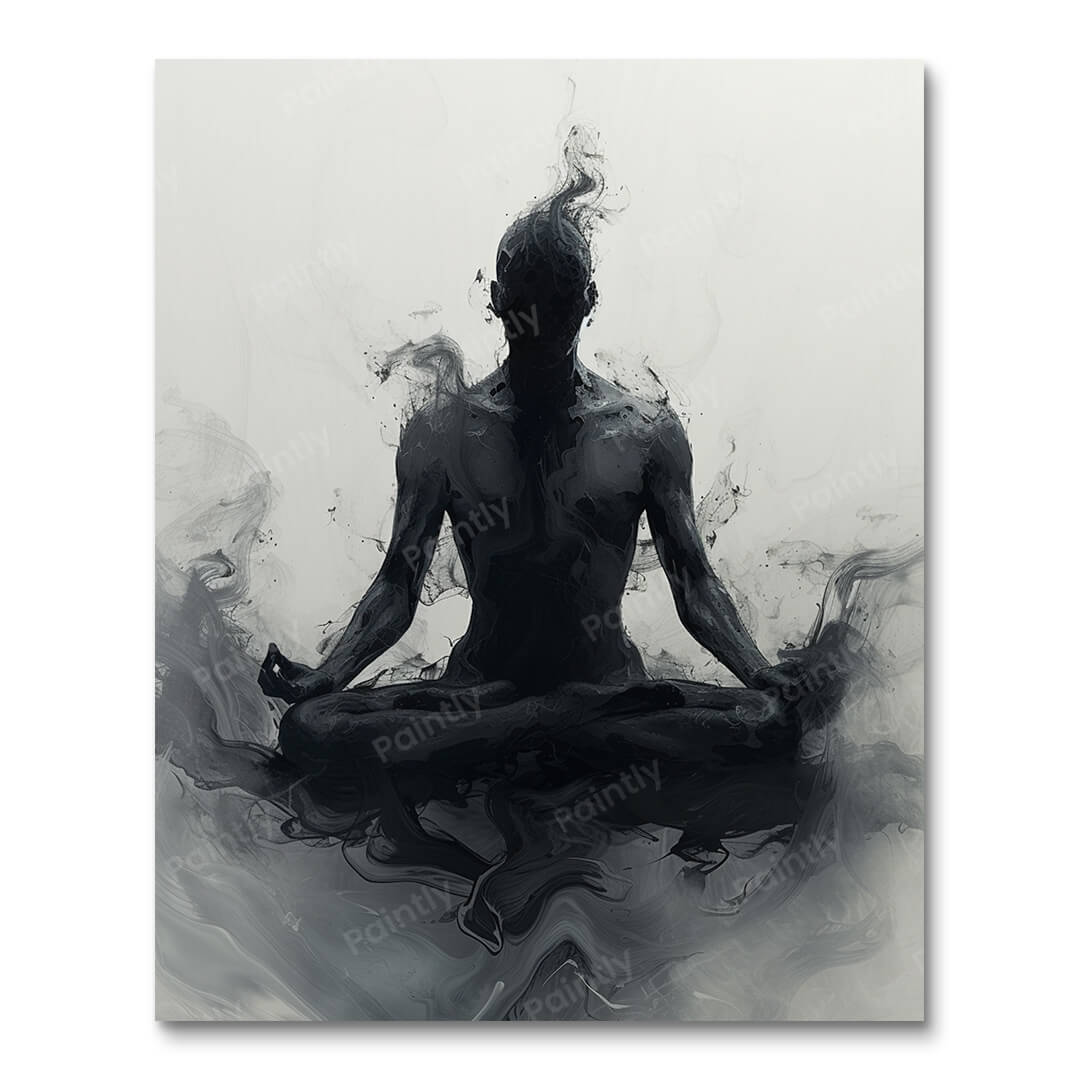 Surreal Lotus Meditation (Diamond Painting) Diamond Painting kit