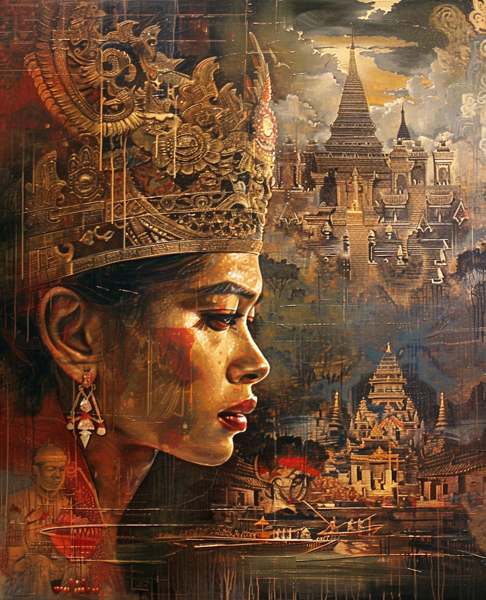 Temple City Dreams (Diamond Painting) Diamond Painting kit