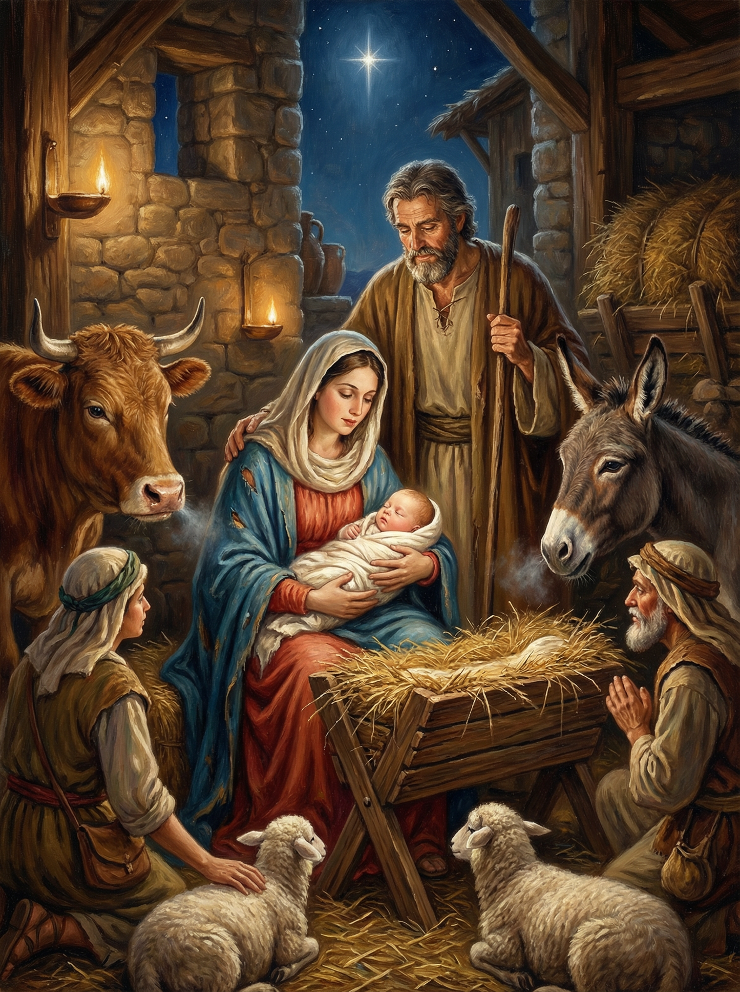 The Nativity (Diamond Painting)
