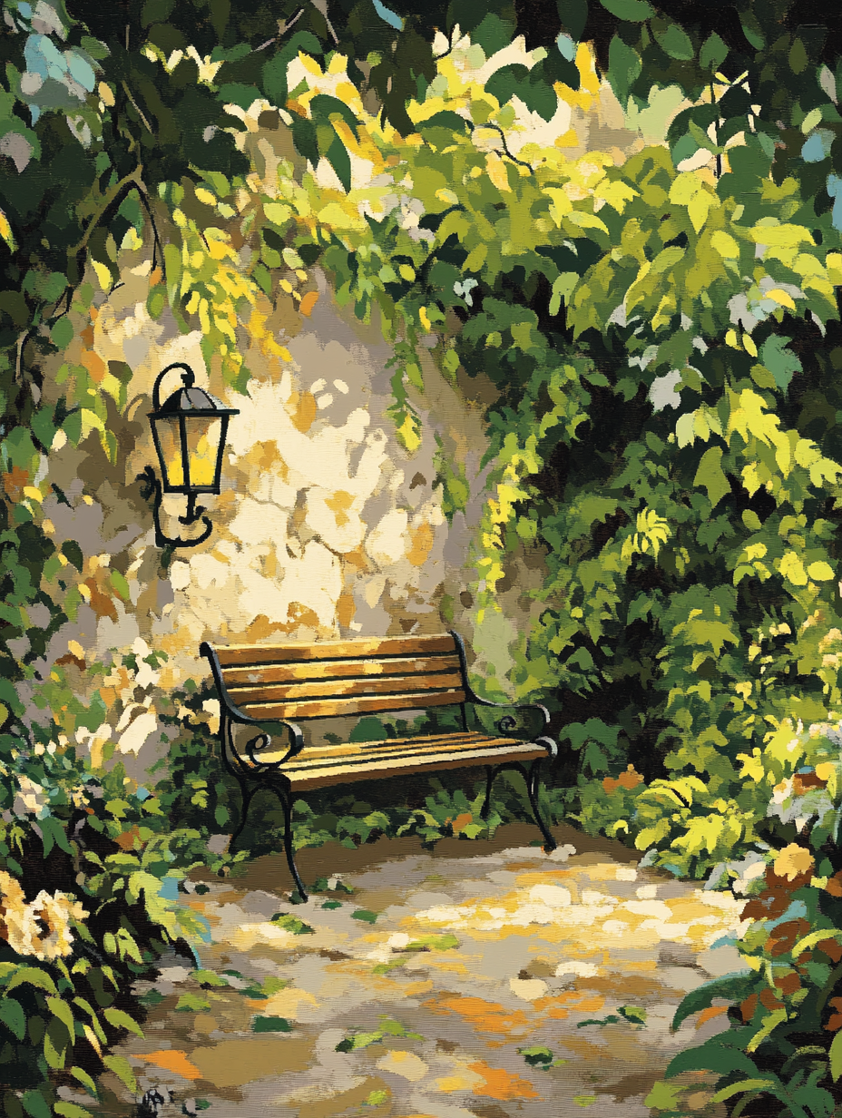 Vined Wall and Seating (Diamond Painting) Diamond Painting kit
