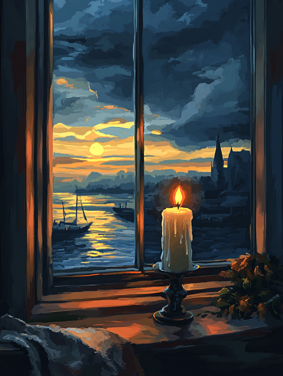 Warmth in the Dark (Diamond Painting) Diamond Painting kit
