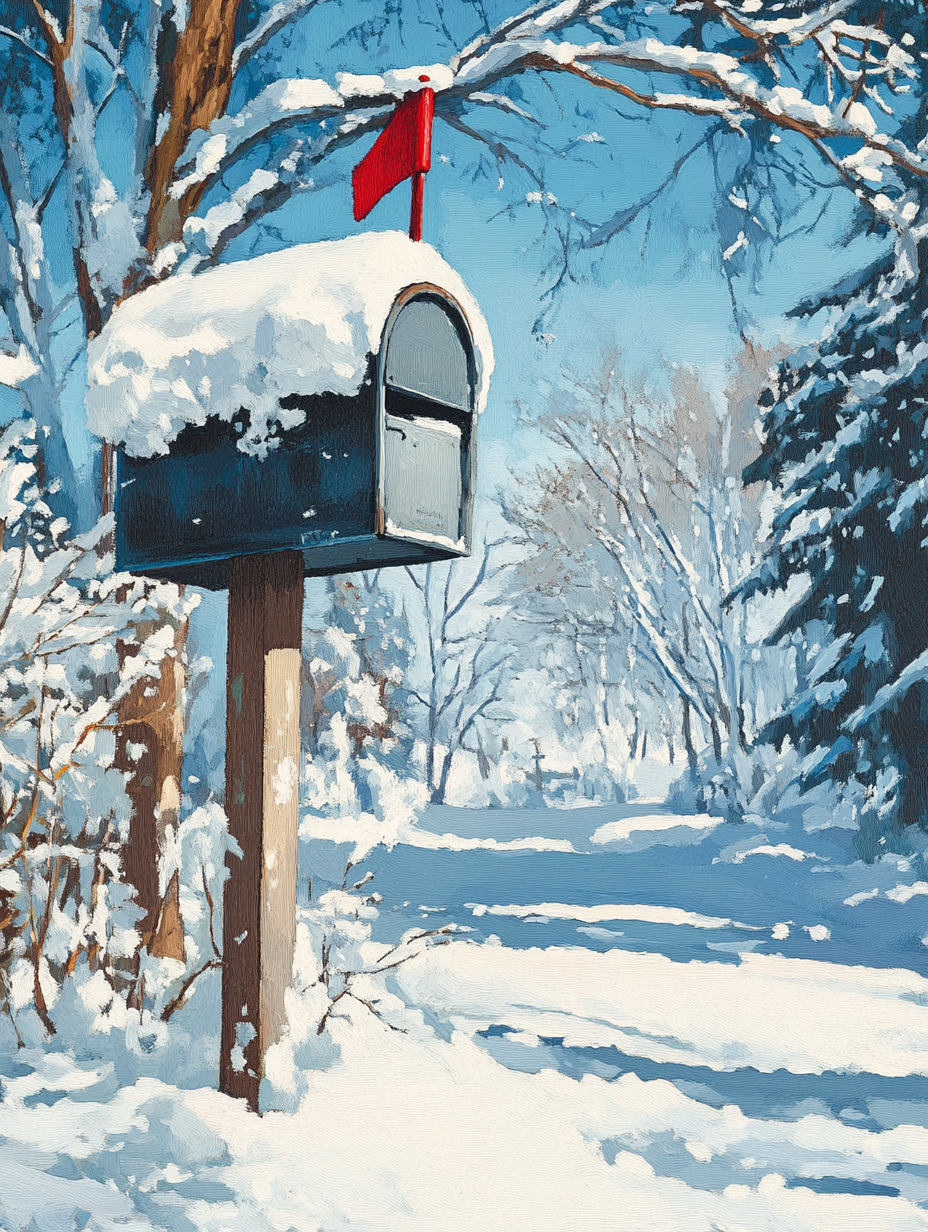 Winter Mail (Diamond Painting) Diamond Painting kit