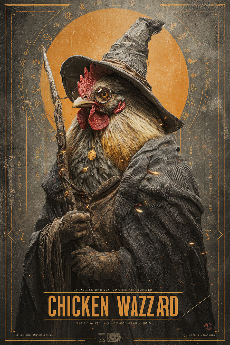 Wizard of the Coop (Diamond Painting) Diamond Painting kit