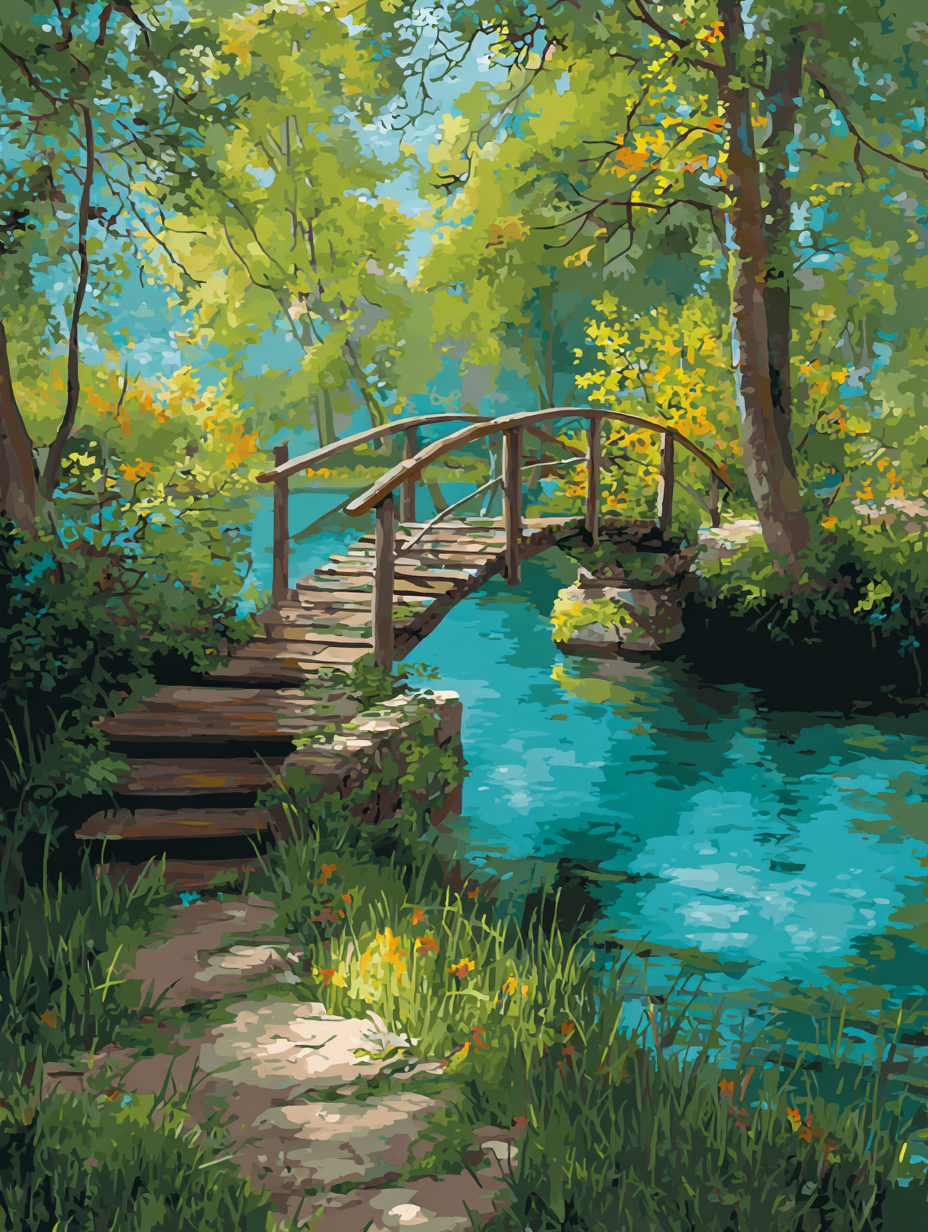 Woodland Creek (Diamond Painting) Diamond Painting kit