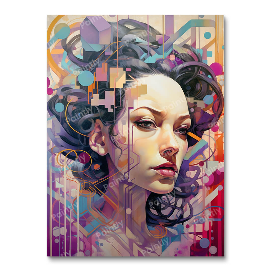 Juxtaposed Joviality (Diamond Painting) Diamond Painting kit