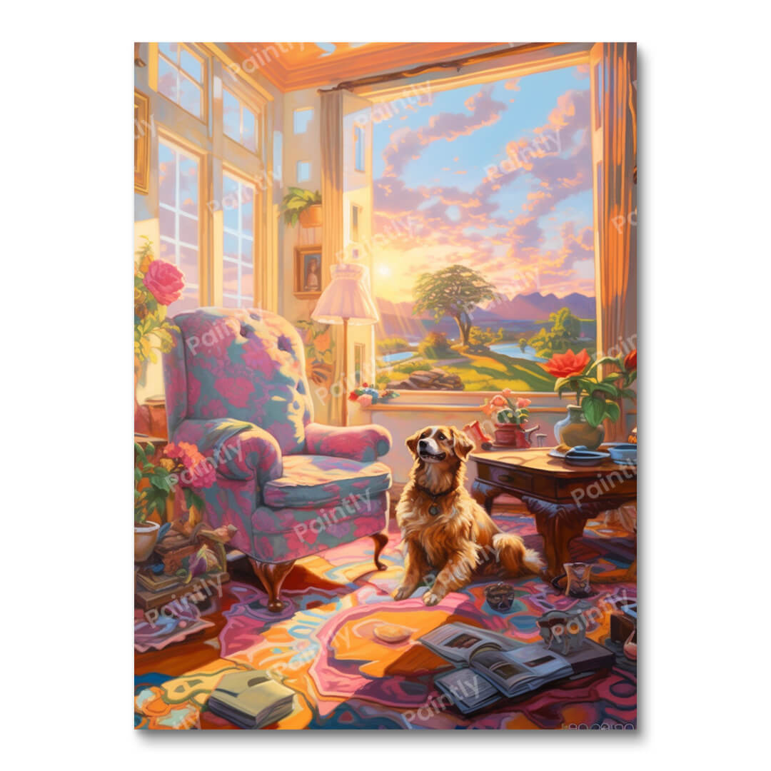 Hound's Haven (Diamond Painting) Diamond Painting kit
