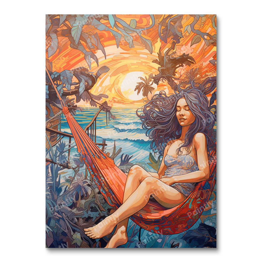 Hammock Haven (Diamond Painting) Diamond Painting kit