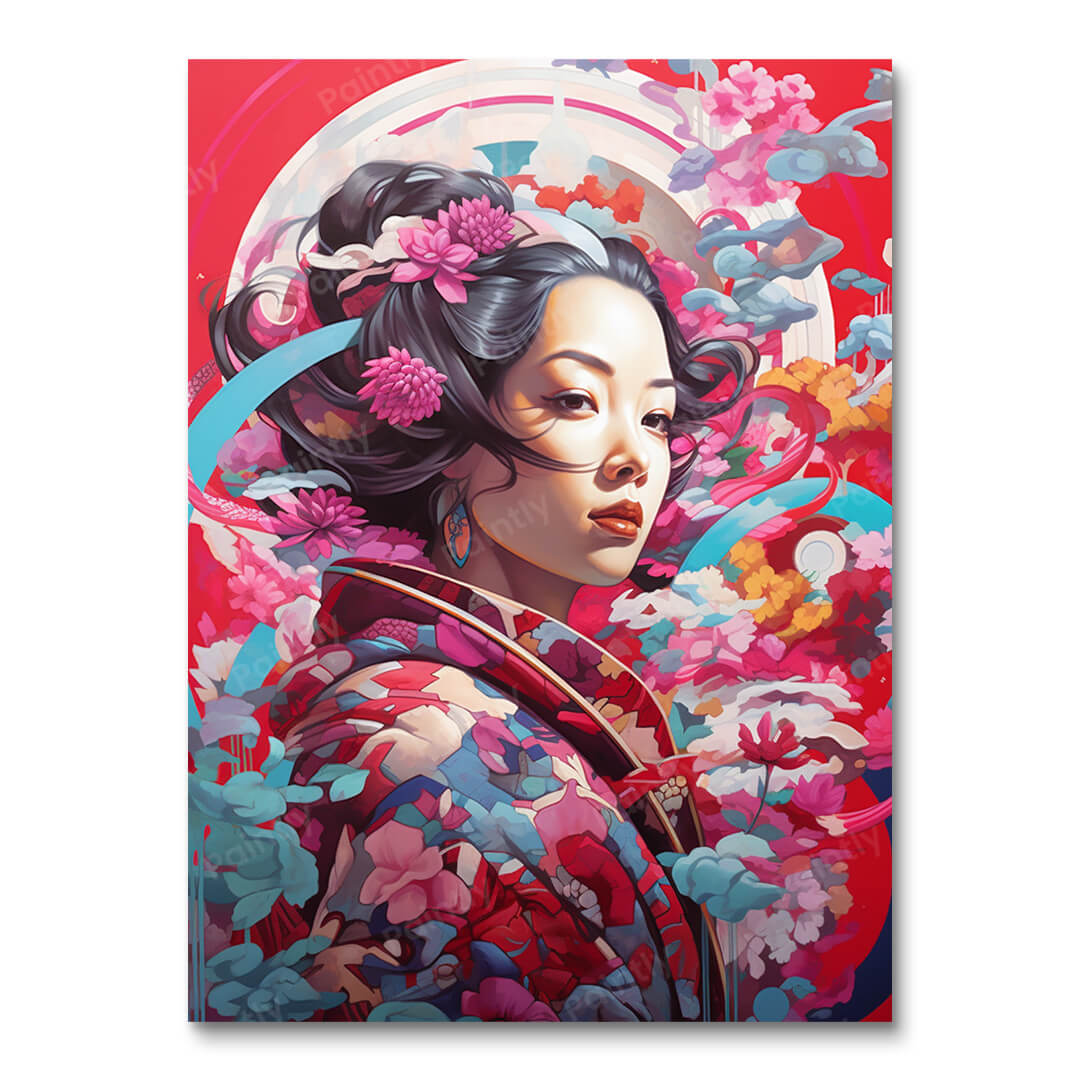Oriental Outlines (Diamond Painting) Diamond Painting kit