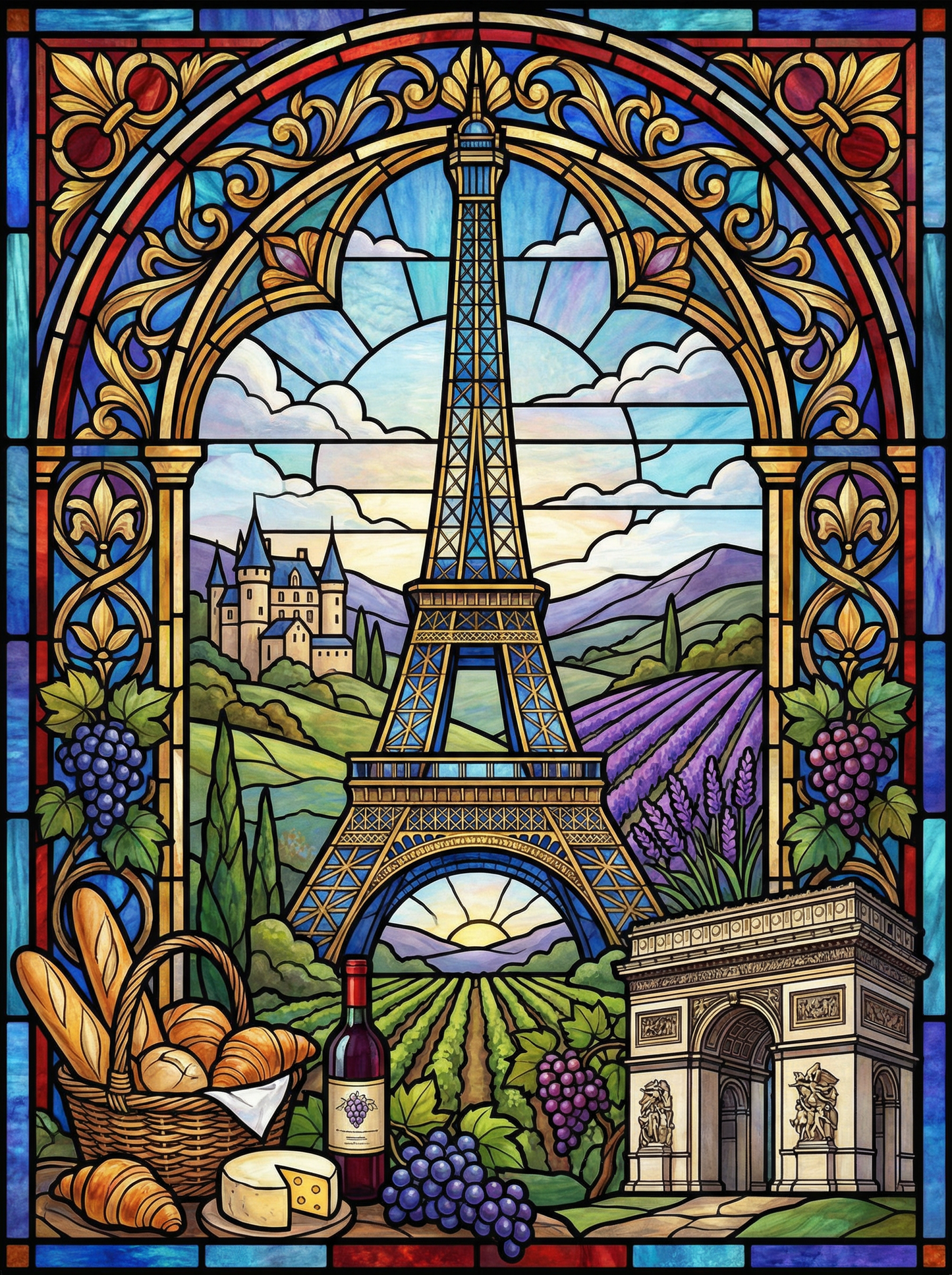 Paris Sunrise Elegance (Diamond Painting) Diamond Painting kit