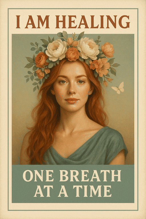 I Am Healing One Breath At A Time (Diamond Painting) Diamond Painting kit