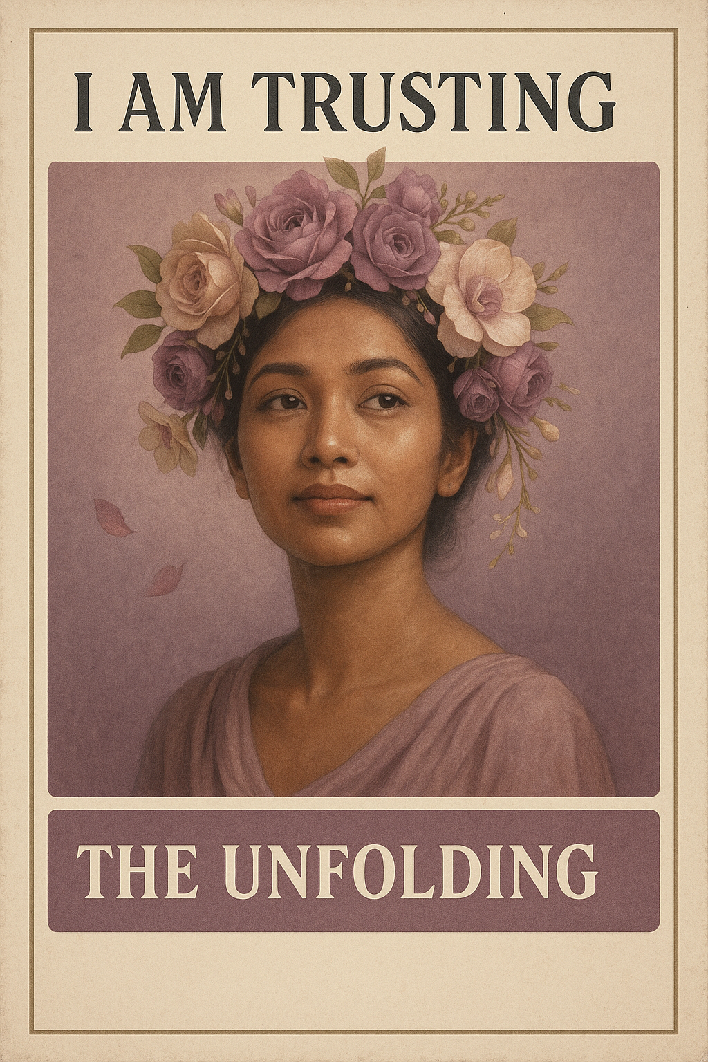 I Am Trusting The Unfolding
