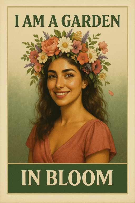 I Am A Garden In Bloom (Diamond Painting) Diamond Painting kit