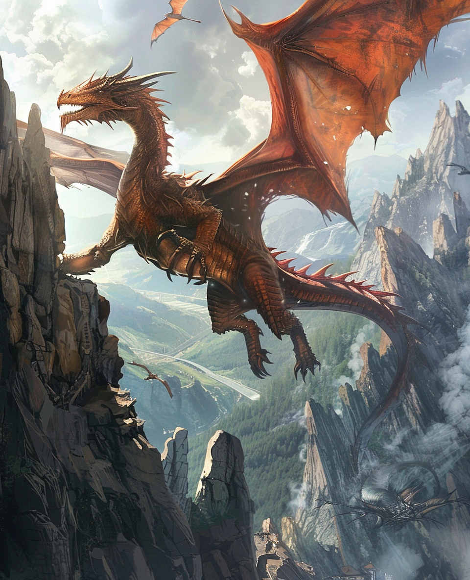 Mighty Red Dragon (Diamond Painting) Diamond Painting kit
