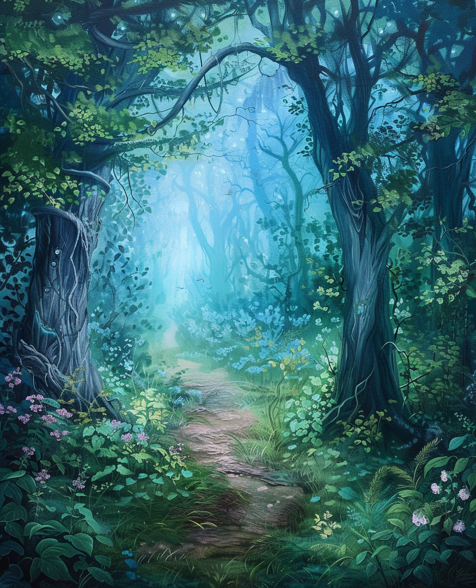 Enchanted Forest Path (Diamond Painting) Diamond Painting kit