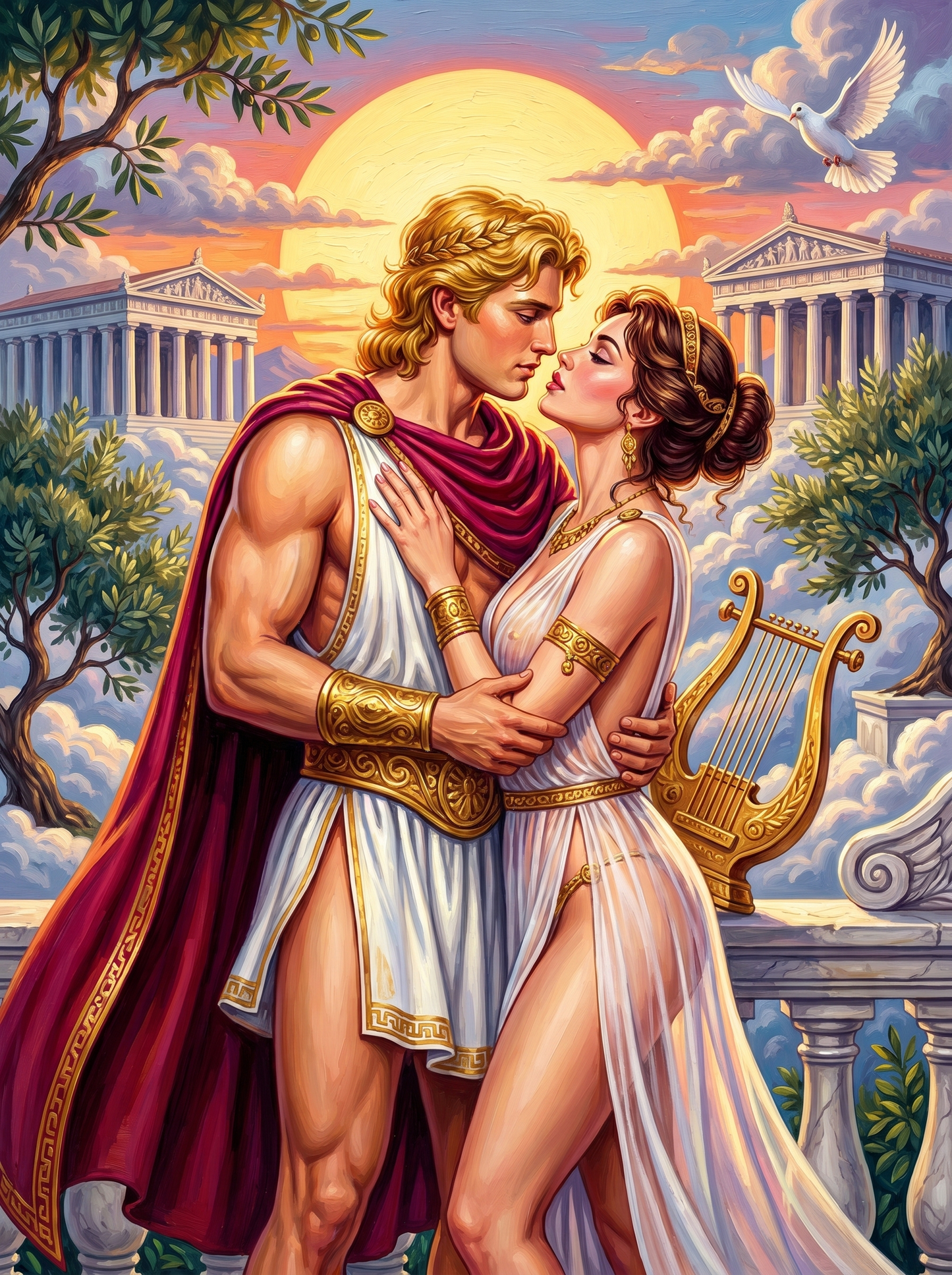 Apollo Muse Temple Sunset (80 Colors)