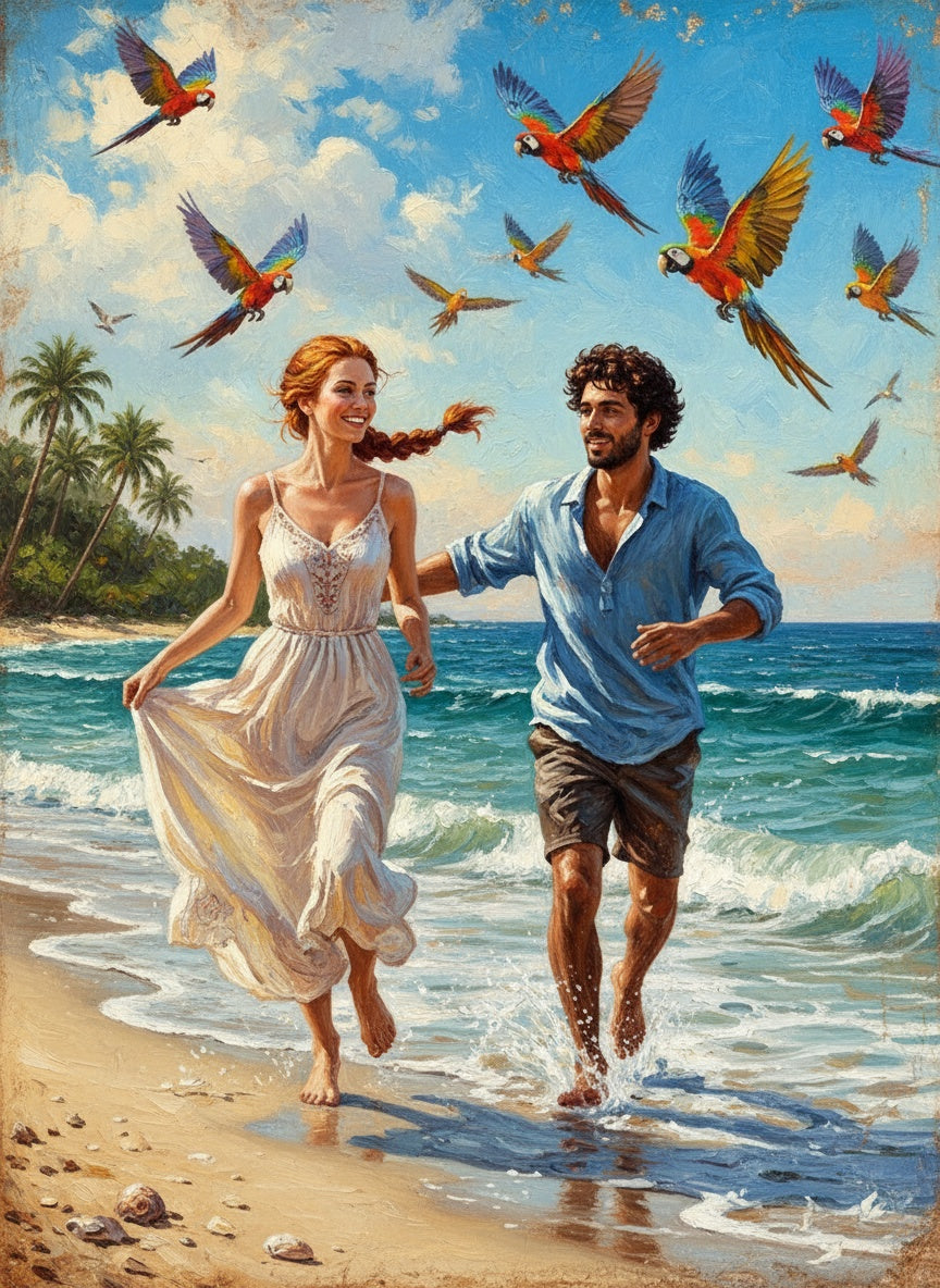 Paradise Run (Diamond Painting) Diamond Painting kit