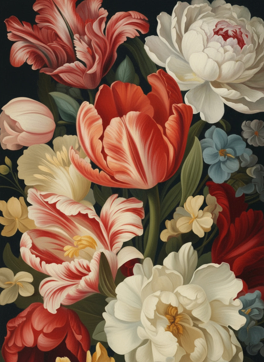 Baroque Garden (Board Canvas)