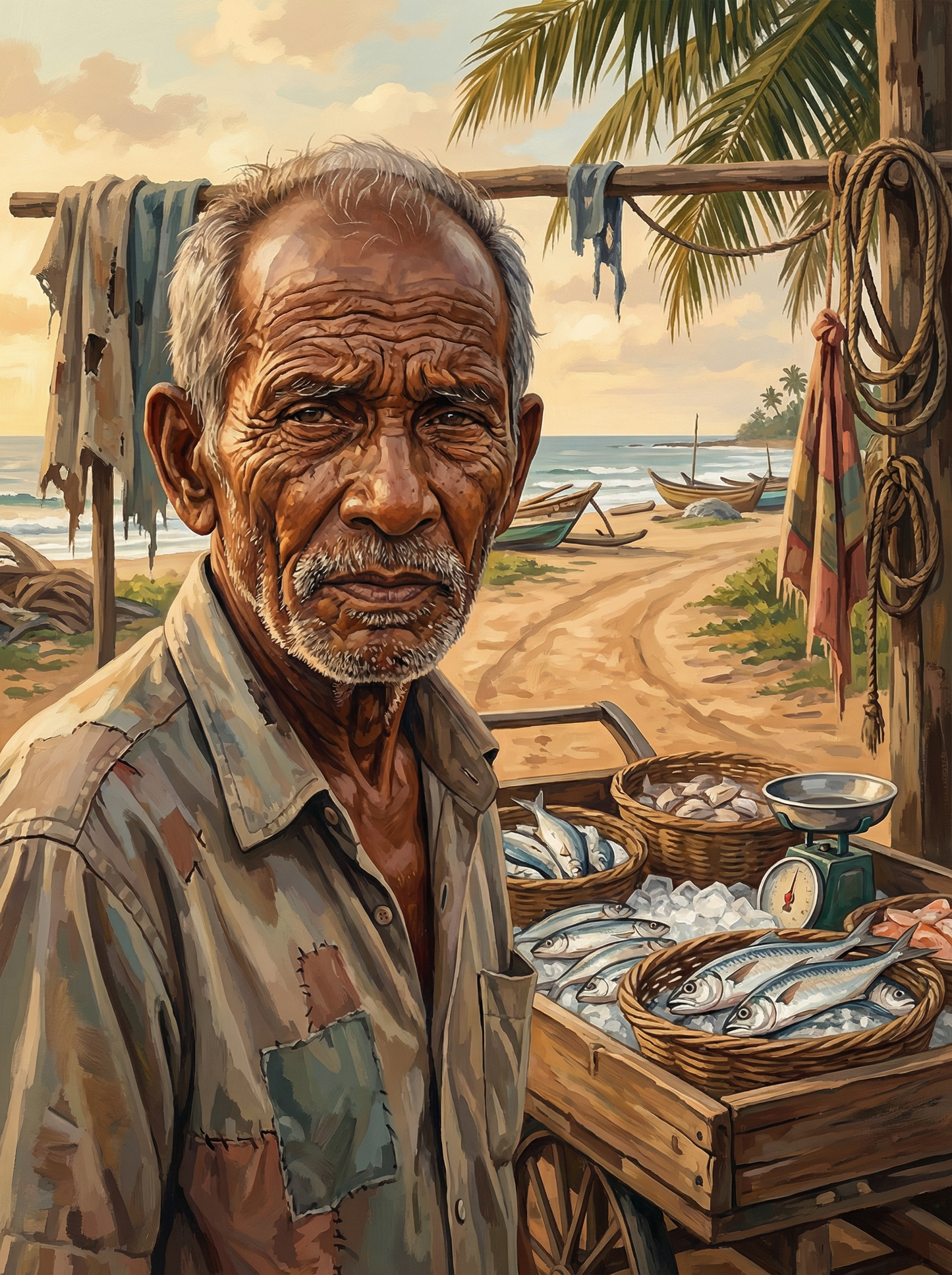 Beach Fish Shack (Diamond Painting) Diamond Painting kit