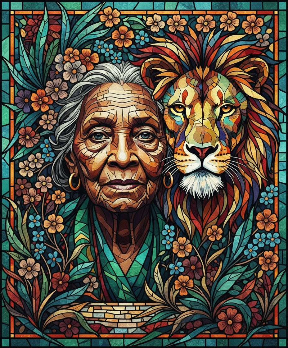 Lionhearted Matriarch (Diamond Painting) Diamond Painting kit