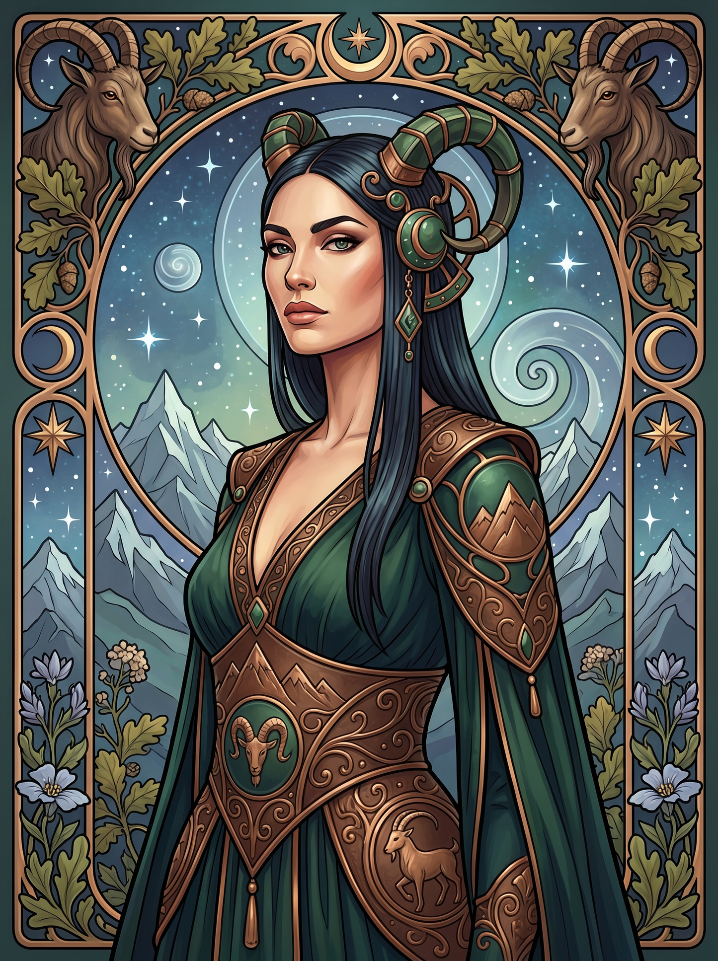 Capricorn Mountain Maiden (80 Colors)