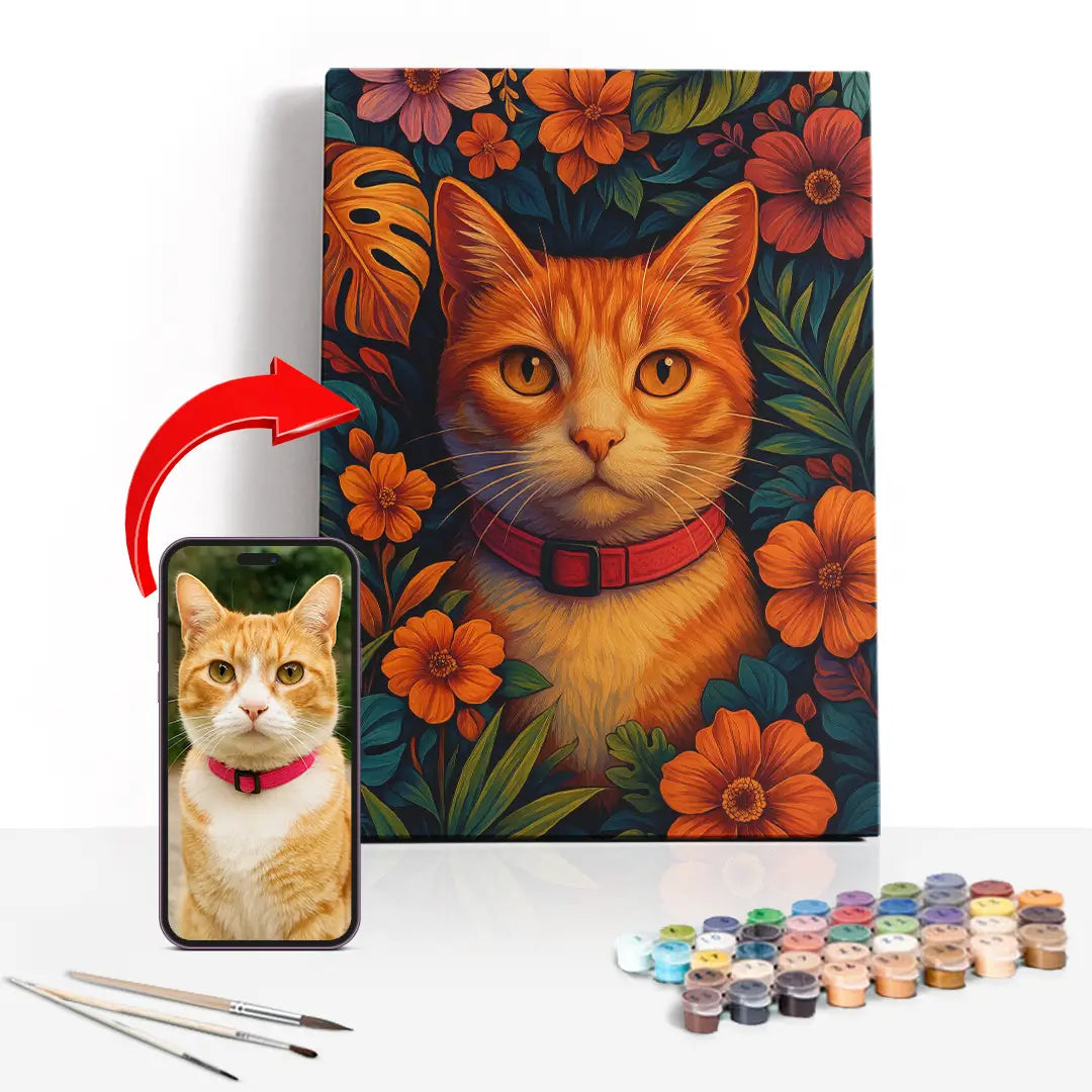 Pet Custom Paint by Numbers II (Small Sizes)