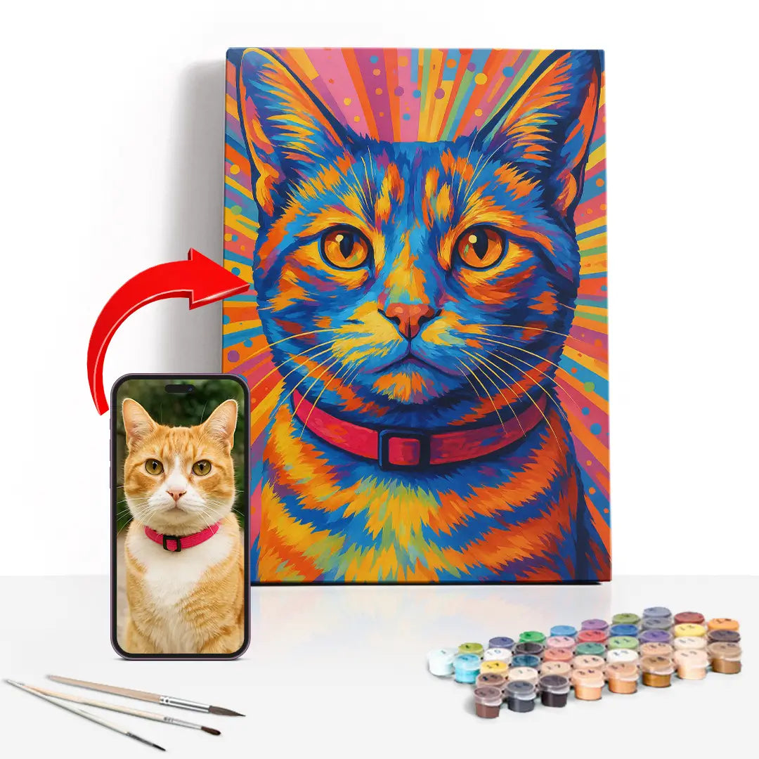 Pet Custom Paint by Numbers I (Large Sizes)