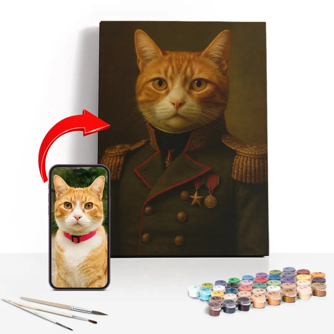 Pet Custom Paint by Numbers IV (Large Sizes)