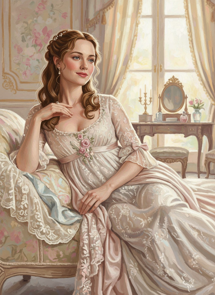 Regency Morning (Board Canvas)