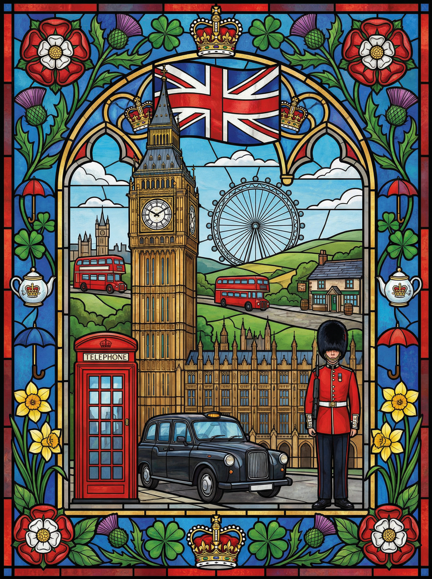 London Crown Vista (Diamond Painting)