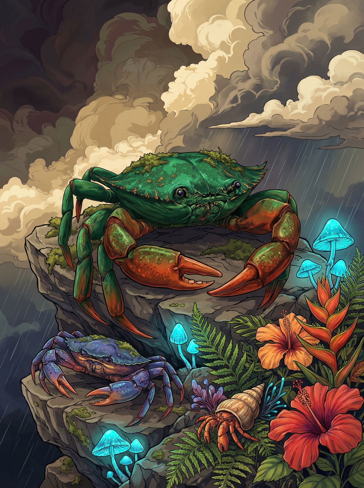 Stormclaw Crabsong (Diamond Painting)