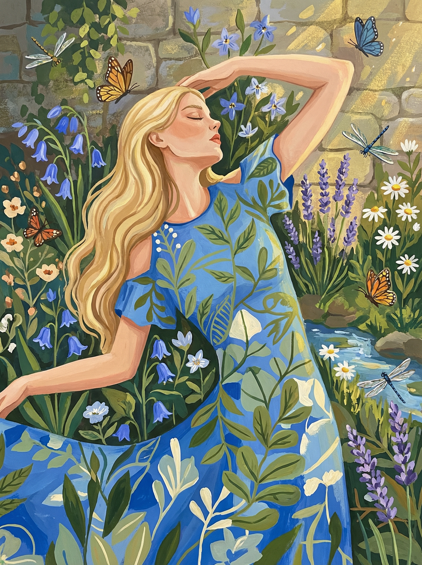Meadow Blossom Spirit (Diamond Painting) Diamond Painting kit
