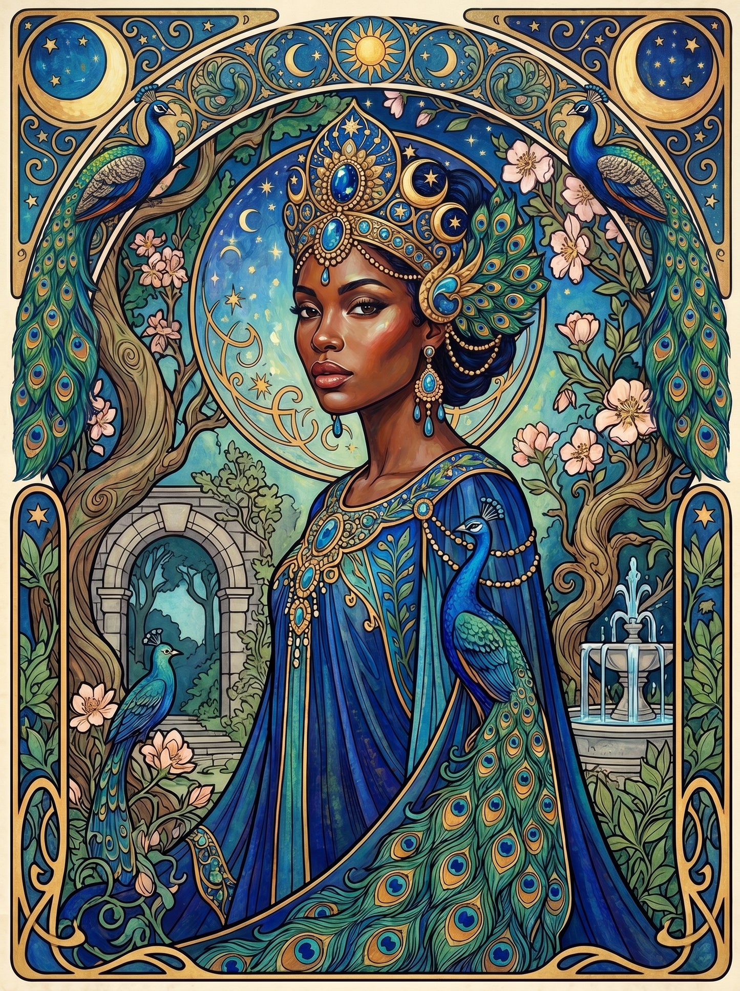 Celestial Poppy Crown Maiden (80 Colors)