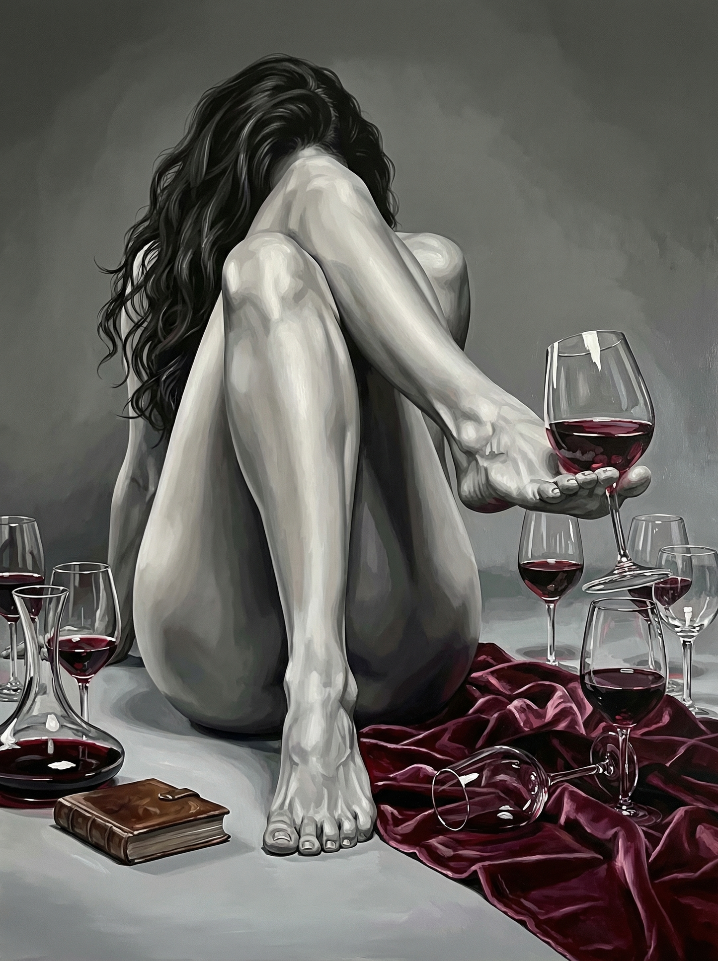 The Still Life She Became (Diamond Painting)