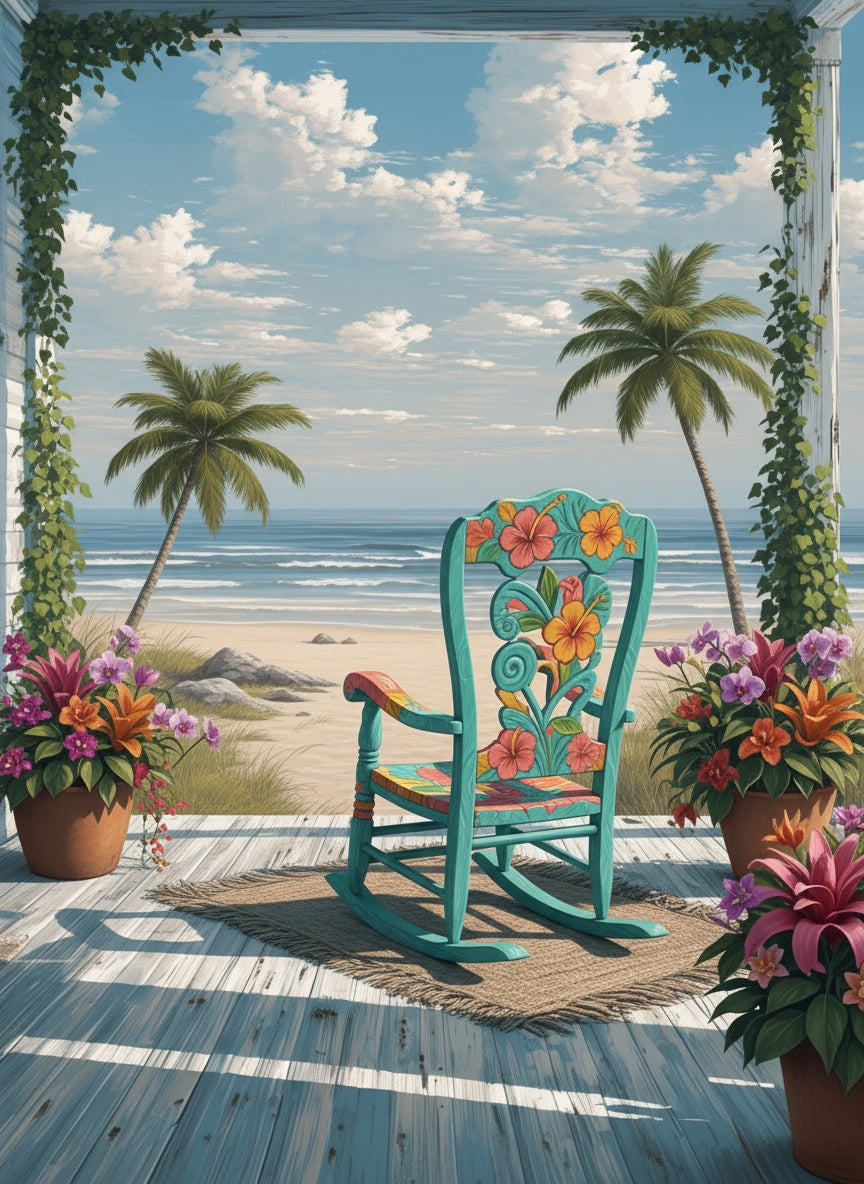 Tropical Serenity (Diamond Painting) Diamond Painting kit