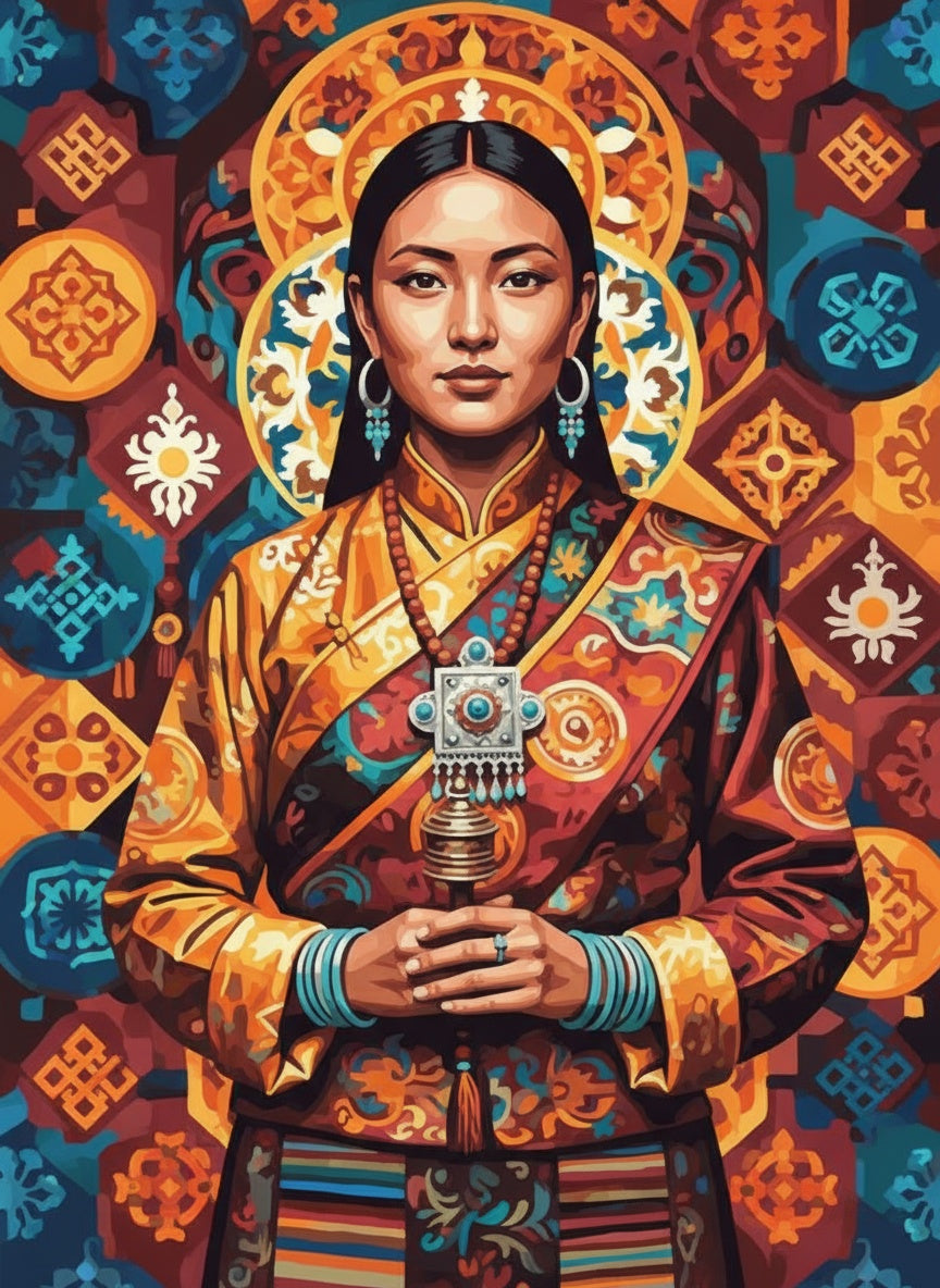 Empress of the East (Diamond Painting) Diamond Painting kit