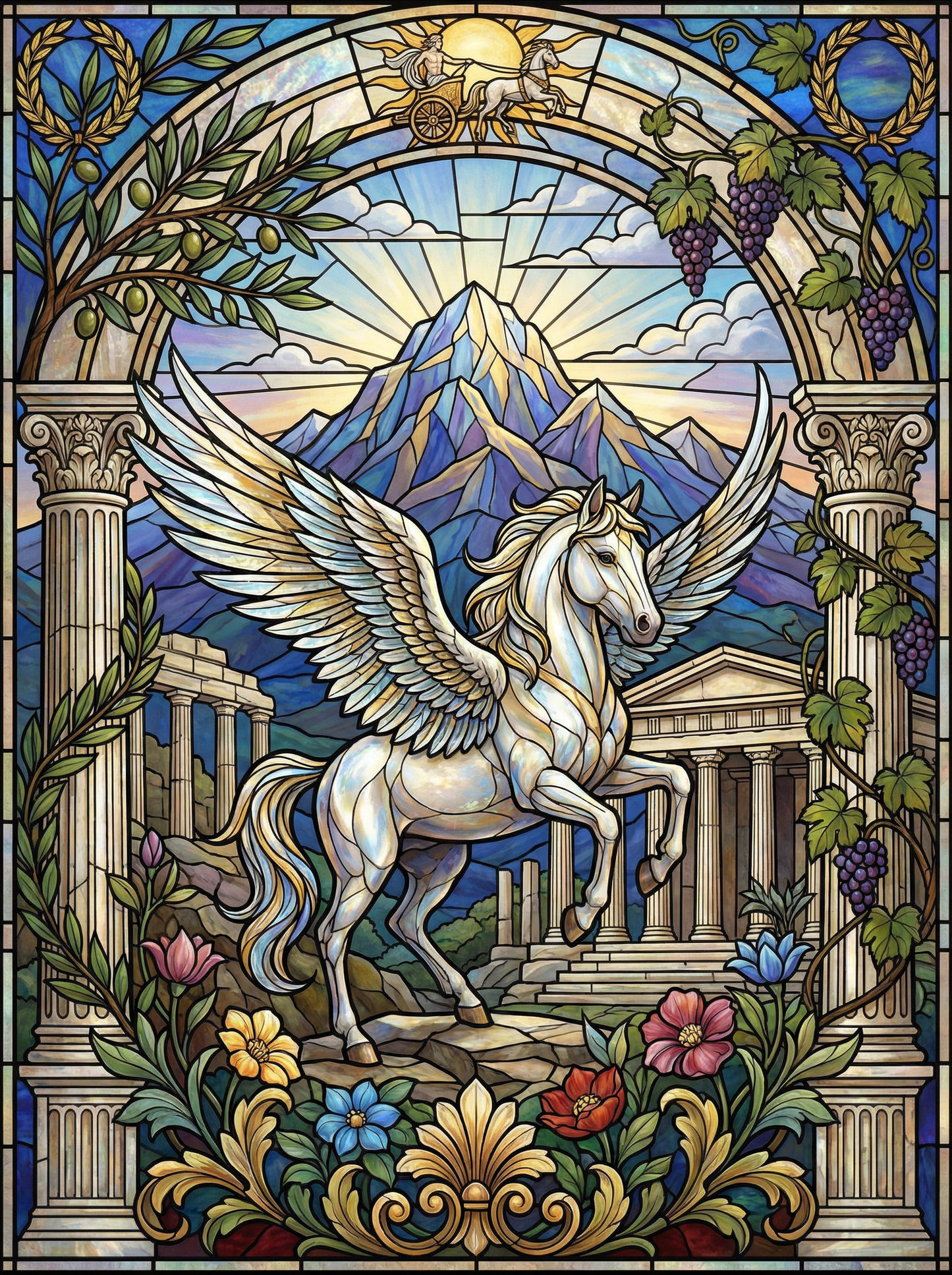 Pegasus of Olympus (Diamond Painting) Diamond Painting kit