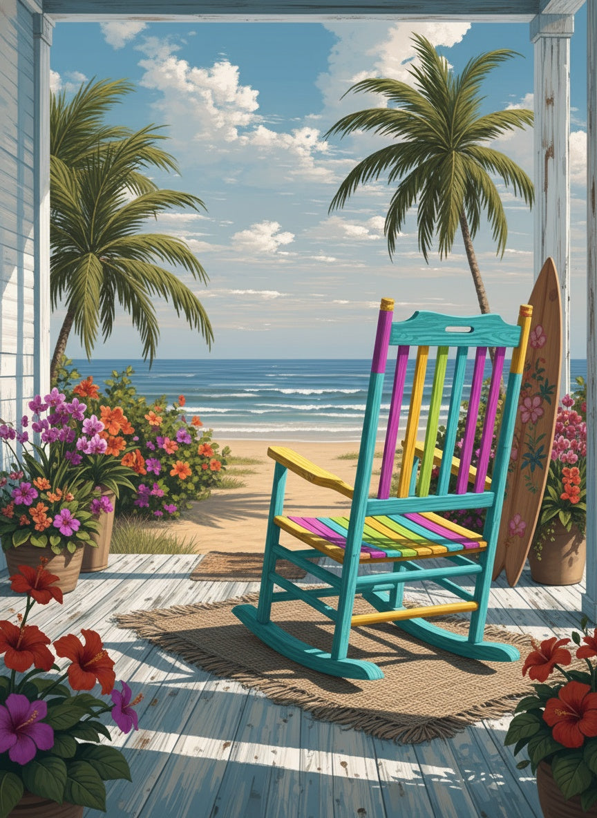 Summer Porch Dreams (Diamond Painting) Diamond Painting kit