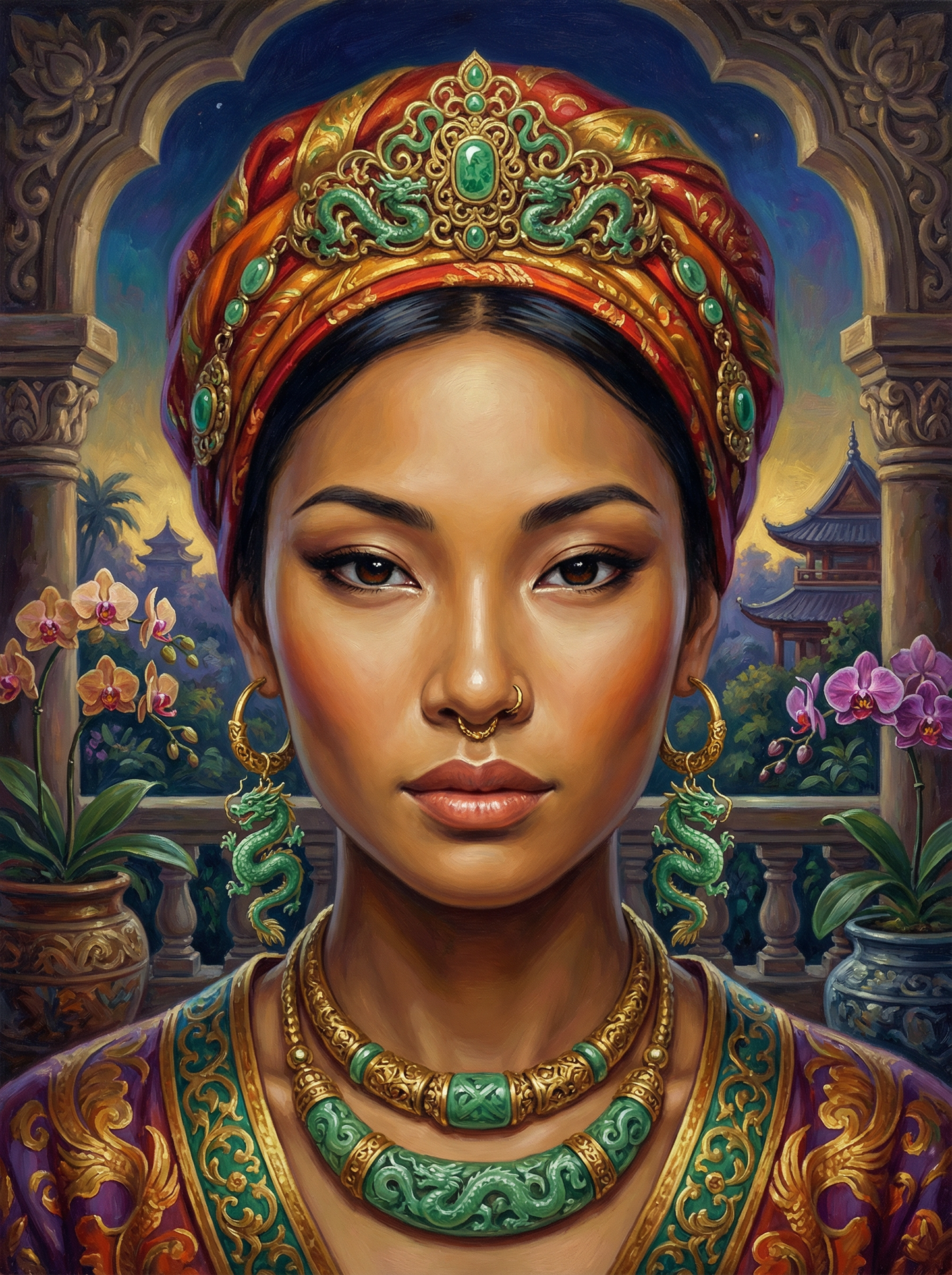 Jade Dragon Serenity (Diamond Painting) Diamond Painting kit