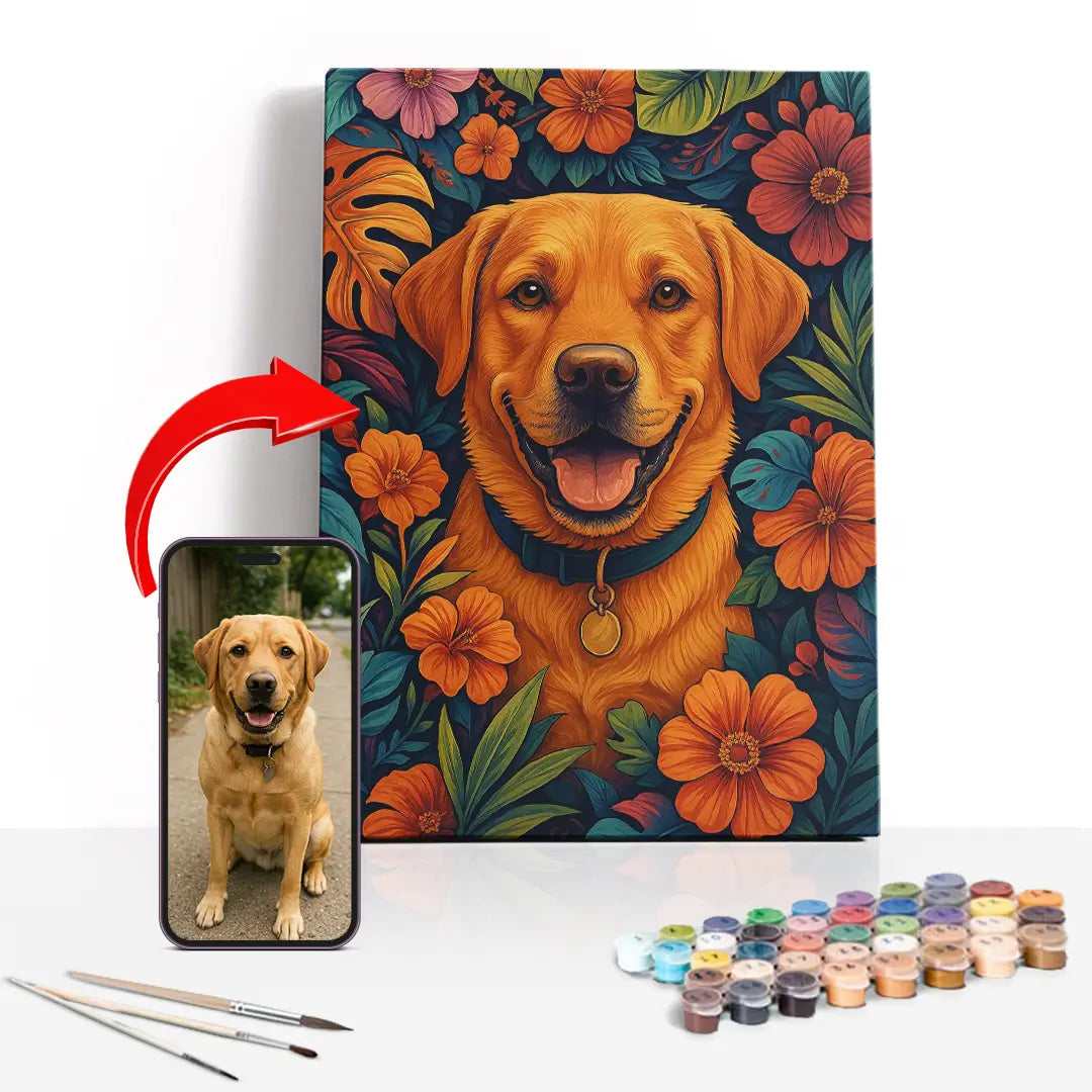 Pet Custom Paint by Numbers II (Large Sizes)