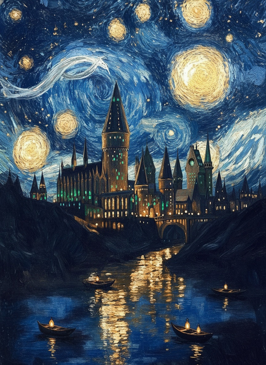 Starry Castle (Diamond Painting) Diamond Painting kit