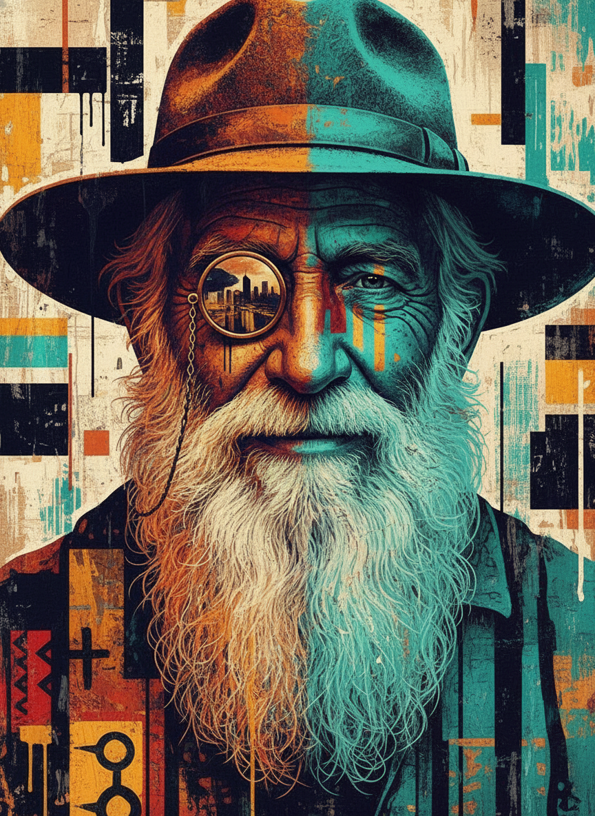 The Visionary (Board Canvas)