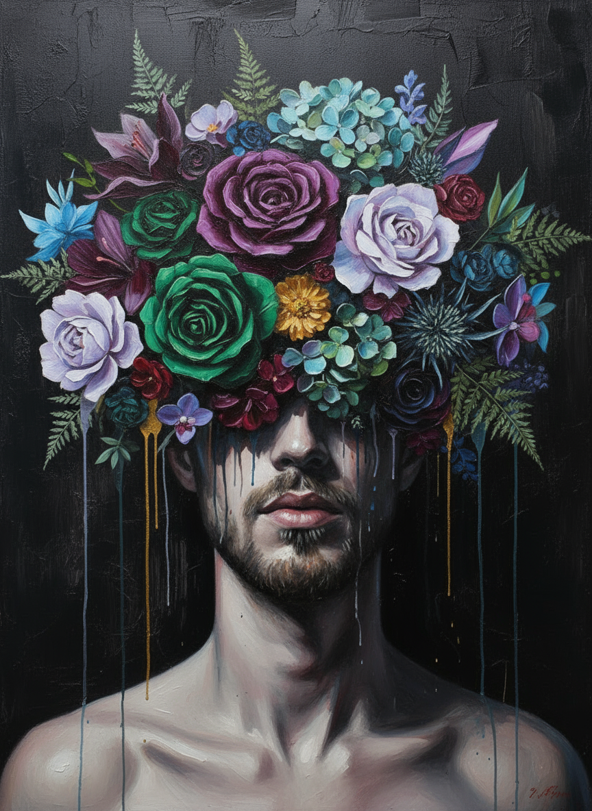 The Bloomed Mind (Diamond Painting) Diamond Painting kit