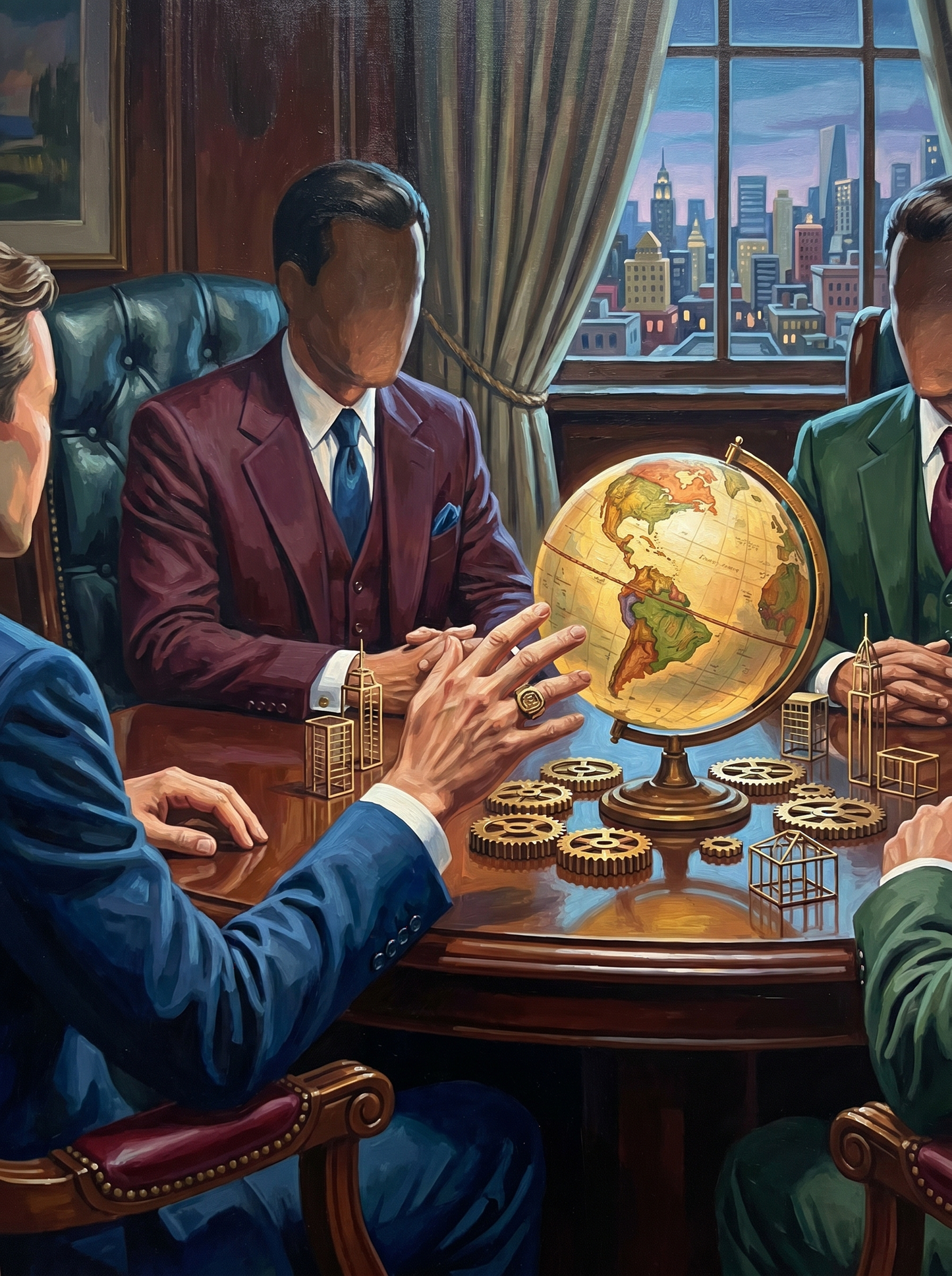 Elite Control The Globe (150 Color Diamond Painting)